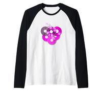 Pink For The Record V2 Grafica rosa Maglia con Maniche Raglan