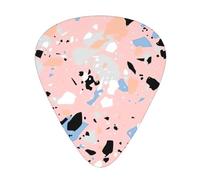 Pink Fragment Chitarra AcusticaPlettri per Chitarra 12 Pezzi, Chitarra Elettrica Essenziale Plettri per Chitarra Spessi e Sottili Studenti 0,46 0,96 0,71 Mm