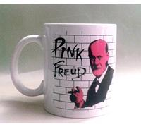 Pink Freud - Divertente tazza in ceramica lucida con parodia