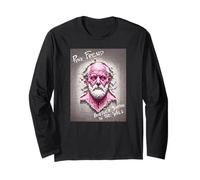 Pink Freud - Parodia divertente con scritta "Another Shrink in the Wall" Maglia a Manica