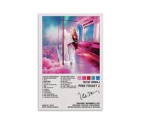 Pink Friday 2-Nicki Minaj Dipinti murali impermeabili e antimacchia ad alta definizione dipinti a spruzzo dipinti decorativi dipinti decorativi per studio e caffetterie, resistenti allo sbiadimento