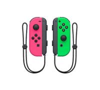 (Pink Green) Joycon Wireless Controller For Nintendo Switch,Support Wake-up Function,Left Right Remote Controllers With Wrist Strap