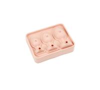 (pink)Ice Cube Mold Tray Novelty - Funny Silicone Ices Cube Tray Bar Whiskey Coffee