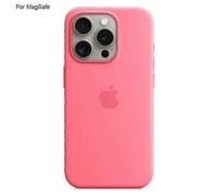 (Pink) iPhone 15 Pro Case with MagSafe, Liquid Silicone Protective Cover, Slim Fit, Anti-Scratch Anti-Drop Shockproof Phone Case
