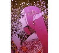 Pink Ivory 2 - Elven Fantasy Journal - A4 0.5cm (0.196 inch) 120 pages Diced Paper: Graph paper Notebook for Writers, RPG Players and Fantasy Fans