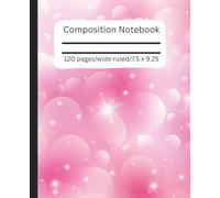 Pink Journal for Girls - Cute Notebook, Lined Pages for Writing, Diary, School, or Gifts - Perfect for Teen Girls, Kids, and Tweens