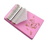 Pink Kalimba Thumb Piano 17 Tasti Pianoforte Da Dito Portatile Per Adulti Amanti Della Musica Principianti Kalimba Strumento Musicale (Color : 02)