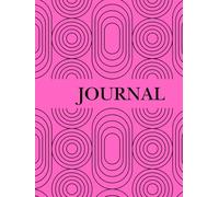 Pink Large Lined Notebook 8.2 x 11 - 100 Page Note Taking Journal for School, College & Work