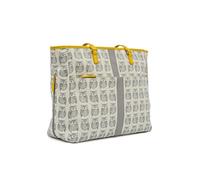 Pink Lining Borsa tote Henrietta con fodera rosa (gufo saggio)