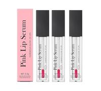 Pink Lip Serum Plumper and Color Changing Gloss - Hydrating Lip Oil With Gorgeous Glow Stain for Women