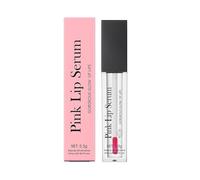 Pink Lip Serum Plumper and Color Changing Gloss - Hydrating Stain with Gorgeous Glow Oil for Women