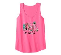 Pink Love CNA Life Graphic for Certified Nursing Assistant Canotta