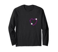 Pink Love? That's A Touchy Subject... Grafica rosa Maglia a Manica