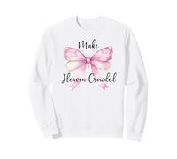 Pink Make Heaven Crowded Women Christian Jesus Love in Faith Felpa