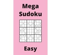 Pink Mega Sudoku Book, 9x9 Puzzles, 150 Pages, 5x8, Easy
