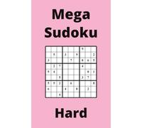 Pink Mega Sudoku Book, 9x9 Puzzles, 150 Pages, 5x8, Hard