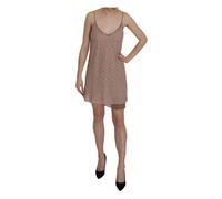 Pink Memories - Mini Abito A-Line con Spalline Sottili - - Dresses - Donna - Beige - M