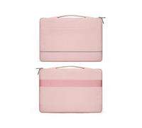 (Pink, Multicolor) For 15.6 inch Laptop Carrying Case Polyester Splash-Proof Anti-Shock Portable Sleeve Bag - Pink