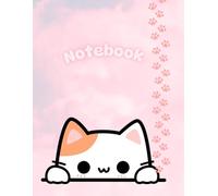 pink notebook: cute funny cats