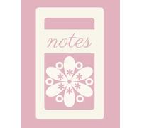 Pink Notebook | Sorrento | The Lace Edit | Large Minimalist Lined Notebook | 120 Pages | 8.5 x 11: Inspired by Italy’s Mediterranean Coast • Premium Matte Cover • Elegant Everyday Stationery