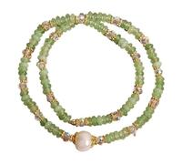 Pink Opal Abacus Bead Double-Circle Bracelet for Women Stackable Jewelry | Pink Opal Beads, Double-circle Design, Stackable, Hypoallergenic,