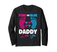 Pink Or Blue Daddy Loves You - Rivela l'annuncio del Bambino Maglia a Manica