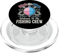 Pink Or Blue Welcome To The Fishing Crew Pesca Pescatore PopSockets PopGrip per MagSafe