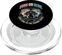Pink Or Blue Welcome To The Fishing Crew Pesca Pescatore PopSockets PopGrip per MagSafe