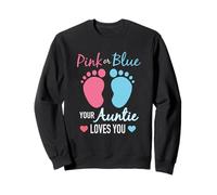 Pink Or Blue Your Auntie Loves You Proud Aunt Felpa