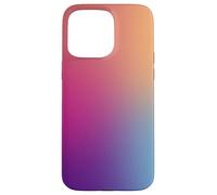 Pink Orange Purple Aura Gradient Case |Spiritual Energy Custodia per iPhone 15 Pro Max