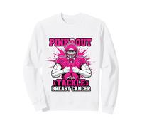 Pink out Tackle - Pallone da Calcio per Bambini e Ragazzi Felpa