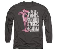 Pink PantherStrikes Again Maglietta Manica Lunga Adulto Unisex (TV20635)