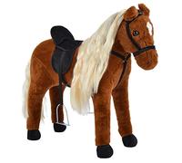 Pink Papaya Cavallo di Razza, Bella, Cavallo di Peluche di 75 cm con Suoni