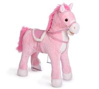 Pink Papaya Cavallo di razza, Sparkles, Cavallo di peluche di 60 cm con suoni