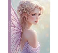 Pink Pastel Fairycore Notebook | Soft Girl Aesthetic Journal for Girls & Teens: 120 wide rule pages, 7.5 x 9.25 inches, school, college, office supply, self care, diary, gift