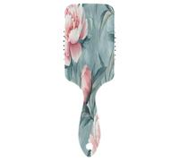 Pink Peonies Air Cusion Pettine, pettine districante, pettine per capelli da donna