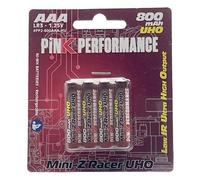 Pink Performance Batterie MiniStilo ricaricabili NiMh AAA 800mA HV 1,25V (4 pz)