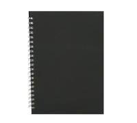Pink Pig A4 Silk Ameleie Watercolour Book - Black