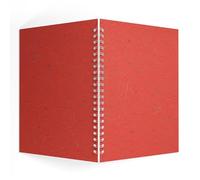 Pink Pig - Blocco da disegno, formato A4, 35 foglie, colore: Rubino