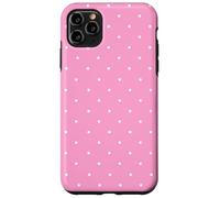 Pink Polka Dots Aesthetic Polkadots Minimalist Women Custodia per iPhone 11 Pro Max