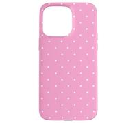 Pink Polka Dots Aesthetic Polkadots Minimalist Women Custodia per iPhone 15 Pro Max