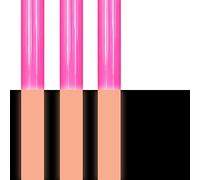 Pink Puff HTV vinile a trasferimento termico 3D, fosforescente, fosforescente, termoadesivo termoadesivo, 3 fogli 30,5 x 25,4 cm