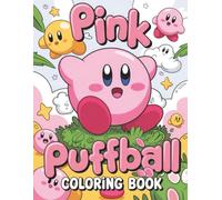 Pink Puffball Christmas Coloring Book: Add a touch of royalty to your child's coloring adventures with our Coloring Book