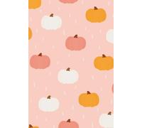 Pink Pumpkins: 120 Lined pages, 6x9 paperback Notebook