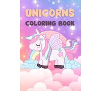 Pink & Purple Unicorn Coloring book: magical unicorn coloring book for learning stress relief and gifting