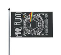 Pink Rainbow Floyd Flag 3x5 FT Double Sided Gaden Flag Outside Large Banner House Flag Yard Outdoor
