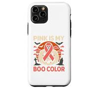 Pink Ribbon Pink Is My Boo Color Maglietta spettrale della donna carina Custodia per iPhone 11 Pro