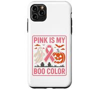 Pink Ribbon Pink Is My Boo Color Maglietta spettrale della donna carina Custodia per iPhone 11 Pro Max