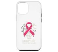 Pink Ribbon Stronger Than Scare Cool Donna Rosa Halloween Custodia per iPhone 12/12 Pro