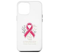 Pink Ribbon Stronger Than Scare Cool Donna Rosa Halloween Custodia per iPhone 12 Pro Max